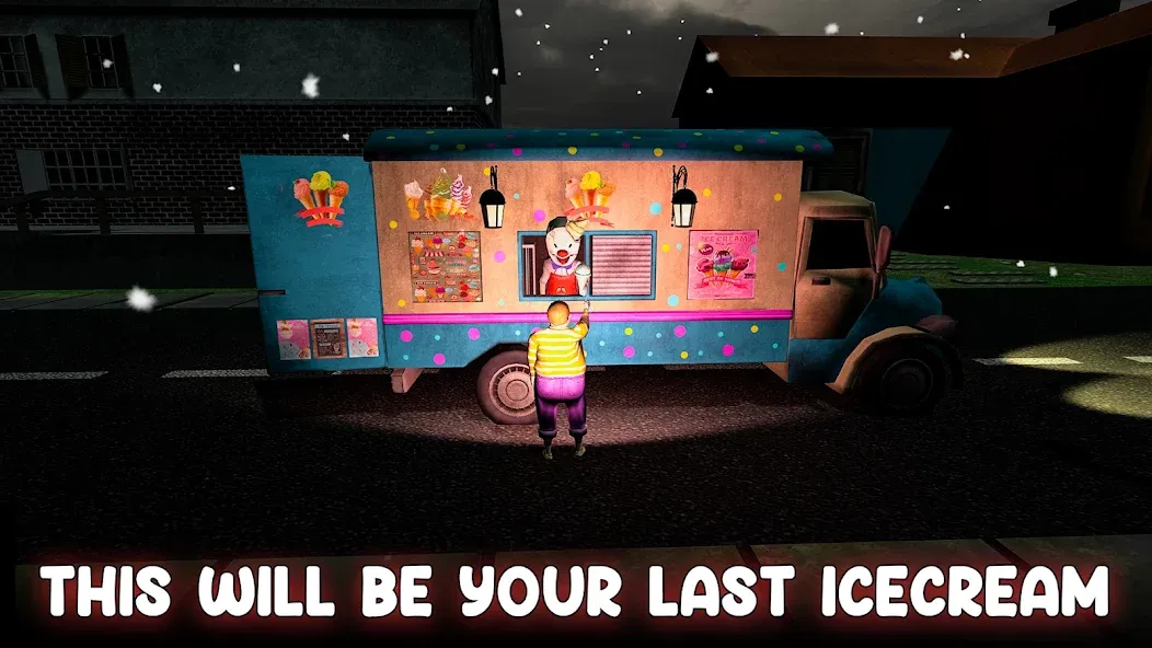 Взломанная Ice Cream Man: Horror Scream (Айс Скрим)  [МОД Много денег] — полная версия apk на Андроид screen 1