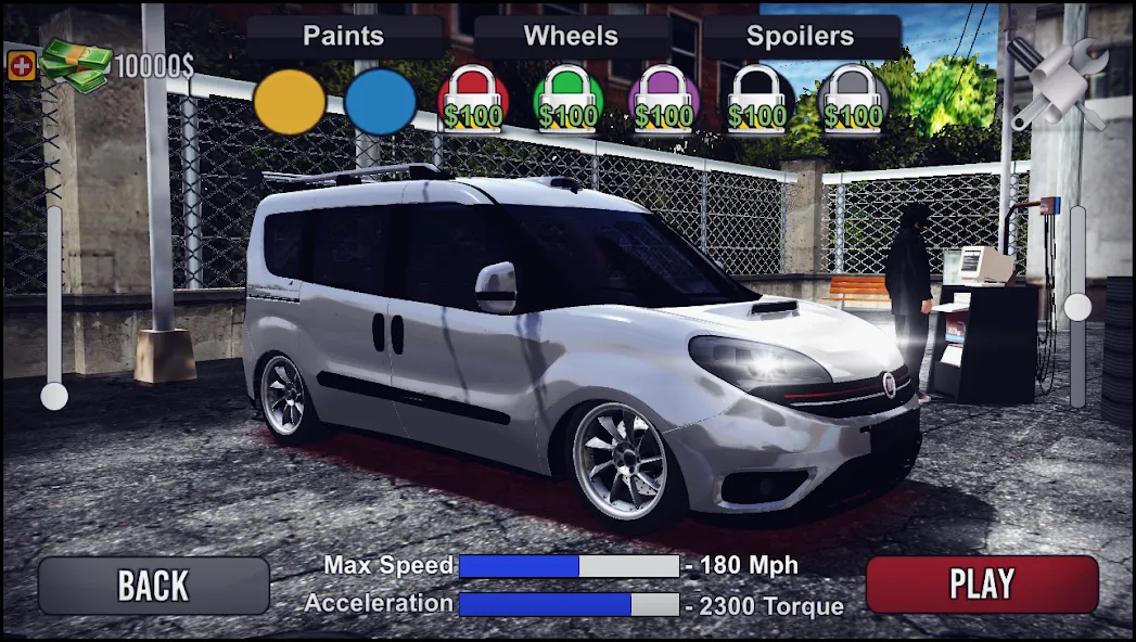 Скачать взлом Doblo Drift Simulator (Добло Дрифт Симулятор)  [МОД Unlocked] — полная версия apk на Андроид screen 2