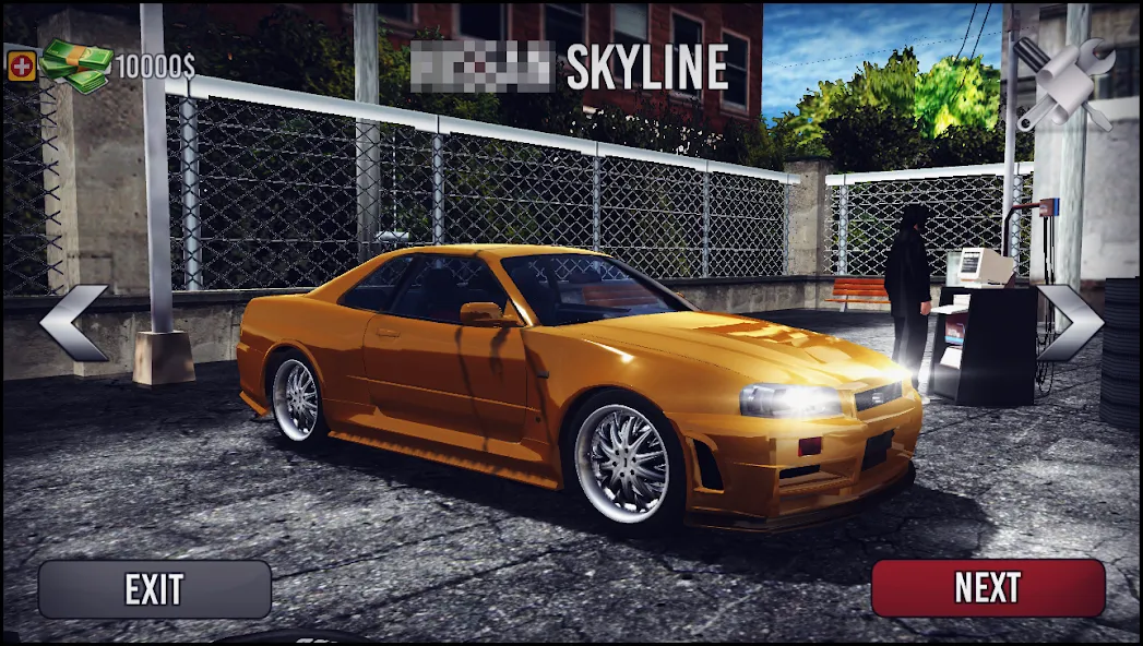 Взломанная Skyline Drift Simulator (Скайлайн Дрифт Симулятор)  [МОД Unlimited Money] — полная версия apk на Андроид screen 1