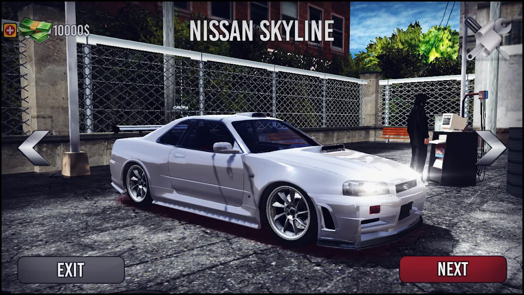 Взломанная Skyline Drift Simulator (Скайлайн Дрифт Симулятор)  [МОД Unlimited Money] — полная версия apk на Андроид screen 2