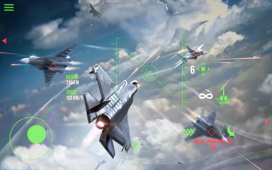 Скачать взлом Modern Warplanes: PvP Warfare (Модерн Варплейнс)  [МОД Много денег] — стабильная версия apk на Андроид screen 4