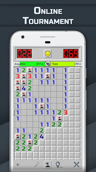 Взломанная Minesweeper GO — classic game  [МОД Все открыто] — полная версия apk на Андроид screen 2