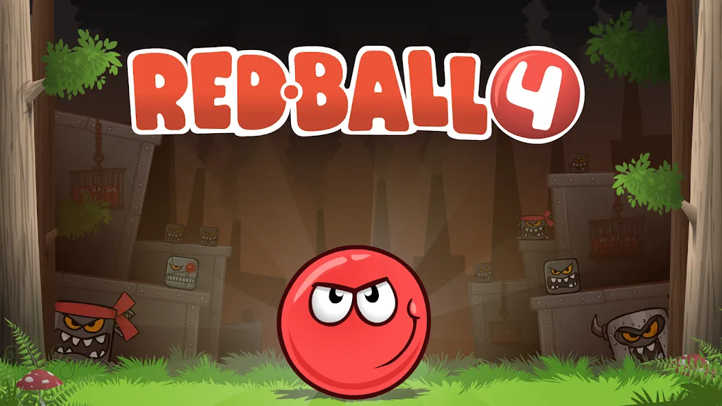 Взлом Red Ball 4 (Рэд Болл 4)  [МОД Бесконечные монеты] — стабильная версия apk на Андроид screen 1