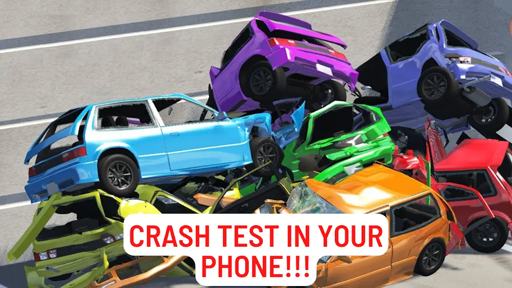 Взлом Car Crashing Simulator (Кар Крэшинг Симулятор)  [МОД Menu] — последняя версия apk на Андроид screen 2