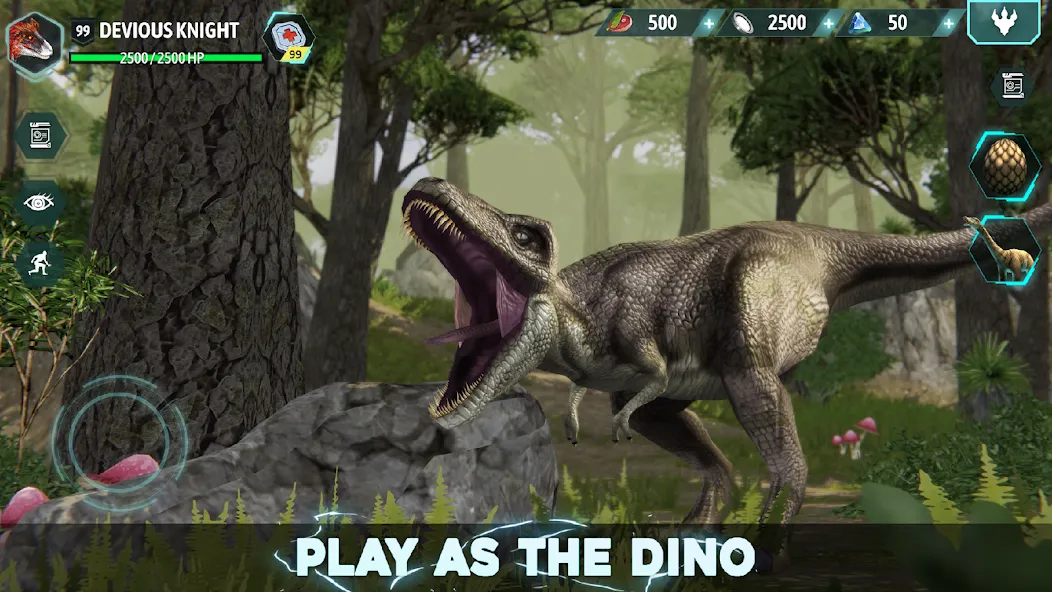 Взломанная Dino Tamers — Jurassic MMO (Дино Дрессировщики)  [МОД Бесконечные монеты] — полная версия apk на Андроид screen 2