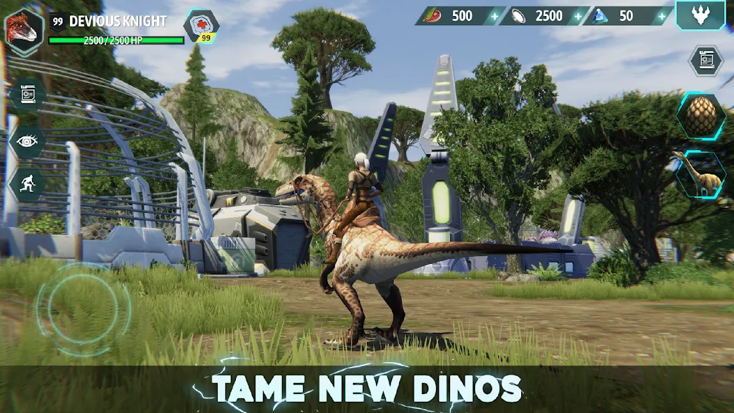 Взломанная Dino Tamers — Jurassic MMO (Дино Дрессировщики)  [МОД Бесконечные монеты] — полная версия apk на Андроид screen 3