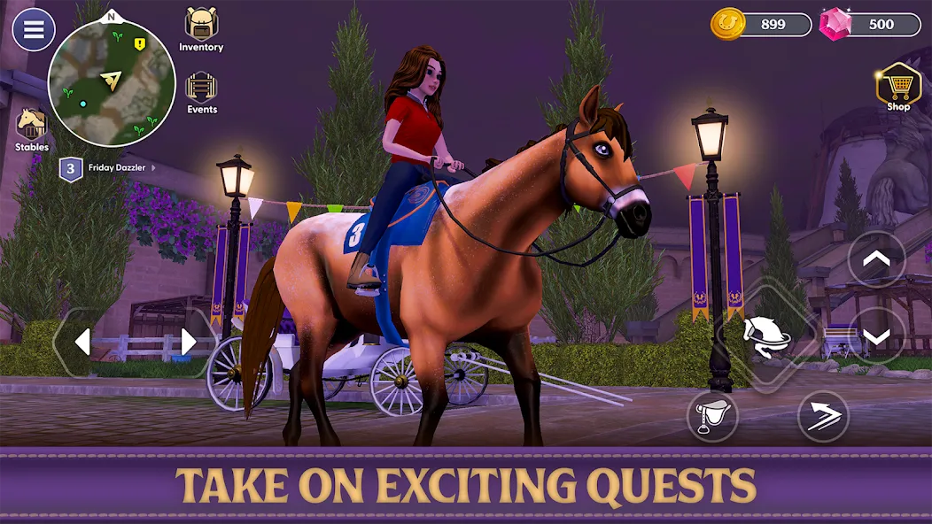 Скачать взлом Star Equestrian — Horse Ranch (Стар Иквестриан)  [МОД Все открыто] — последняя версия apk на Андроид screen 2