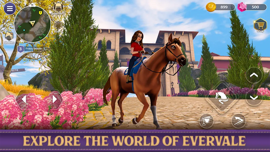 Скачать взлом Star Equestrian — Horse Ranch (Стар Иквестриан)  [МОД Все открыто] — последняя версия apk на Андроид screen 4