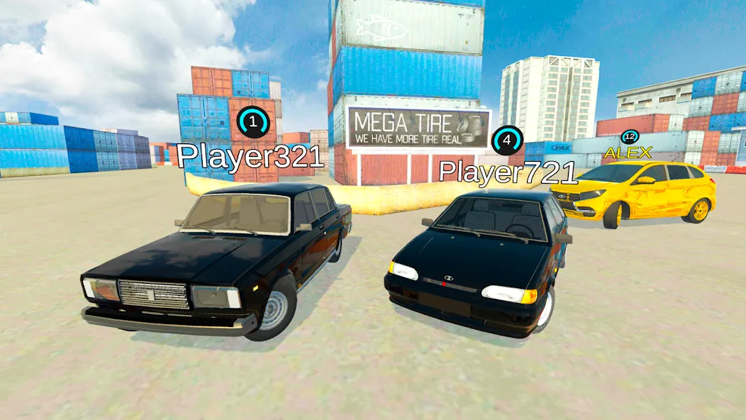 Взлом Lada Drift Simulator — Online  [МОД Unlocked] — полная версия apk на Андроид screen 2