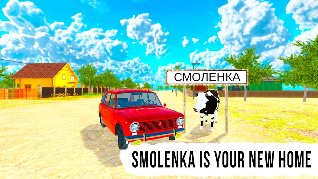 Скачать взлом Russian Village: Online & LADA  [МОД Unlocked] — стабильная версия apk на Андроид screen 1