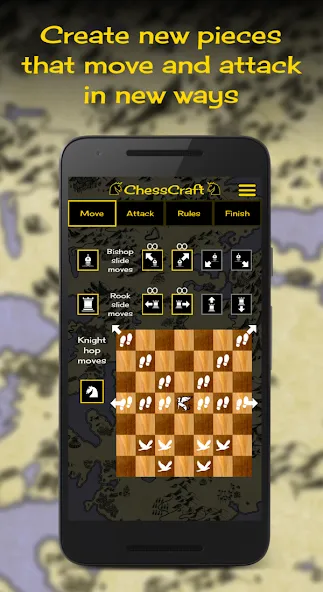 Скачать взломанную ChessCraft (ЧессКрафт)  [МОД Все открыто] — последняя версия apk на Андроид screen 3