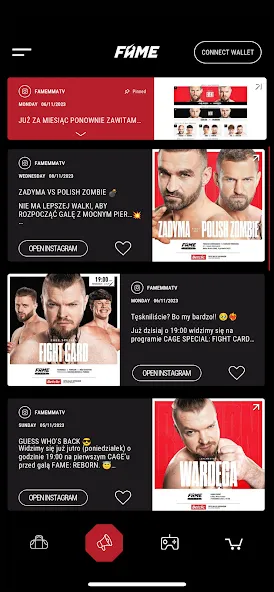 Взломанная FAME MMA APP (ФЕЙМ ММА АПП)  [МОД Unlocked] — стабильная версия apk на Андроид screen 1