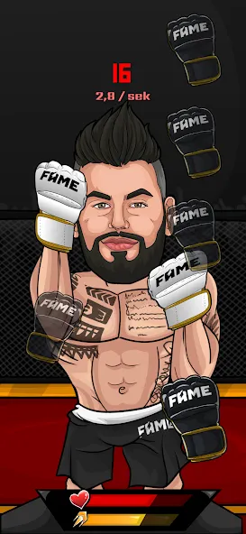 Взломанная FAME MMA APP (ФЕЙМ ММА АПП)  [МОД Unlocked] — стабильная версия apk на Андроид screen 3