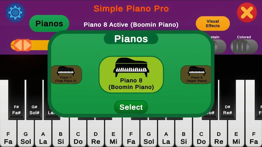 Взломанная Simple Piano Pro (Симпл Пиано Про)  [МОД Mega Pack] — полная версия apk на Андроид screen 5