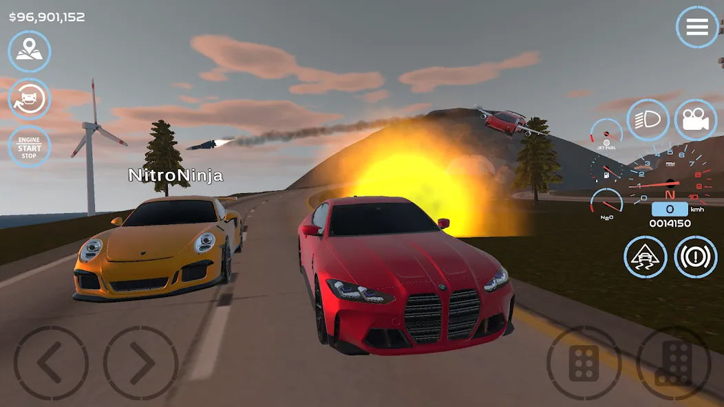 Взлом Car Sim | Open World (Кар Сим)  [МОД Меню] — последняя версия apk на Андроид screen 2