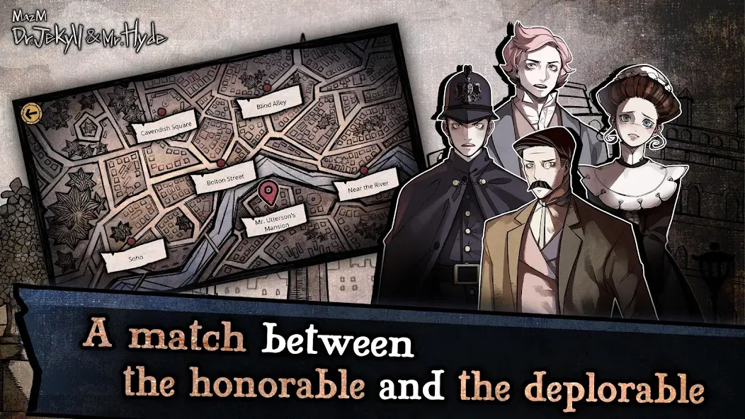 Скачать взломанную Jekyll & Hyde  [МОД Много монет] — стабильная версия apk на Андроид screen 4