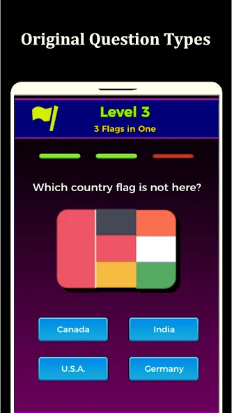 Взлом World Flags Quiz Game (Ворлд Флагс Квиз Гейм)  [МОД Много денег] — последняя версия apk на Андроид screen 1