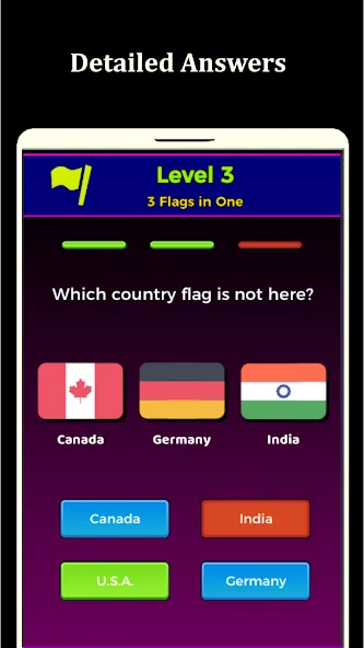 Взлом World Flags Quiz Game (Ворлд Флагс Квиз Гейм)  [МОД Много денег] — последняя версия apk на Андроид screen 2