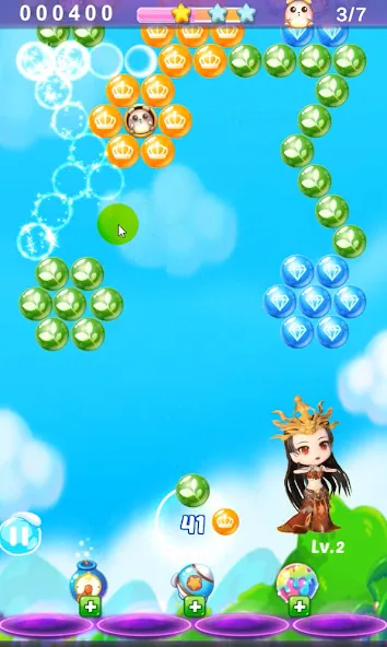 Скачать взлом Shoot Bubble Puzzle (Шут Бабл Пазл)  [МОД Mega Pack] — полная версия apk на Андроид screen 4