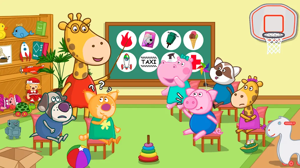 Взлом Professions for kids  [МОД Много денег] — полная версия apk на Андроид screen 1