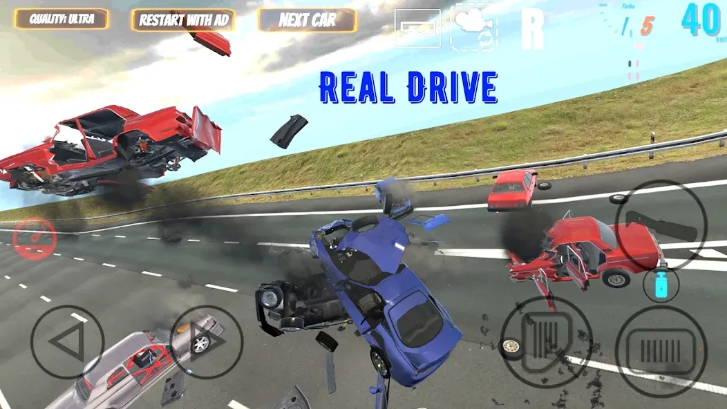 Взлом Real Drive (Риал Драйв)  [МОД Menu] — стабильная версия apk на Андроид screen 1