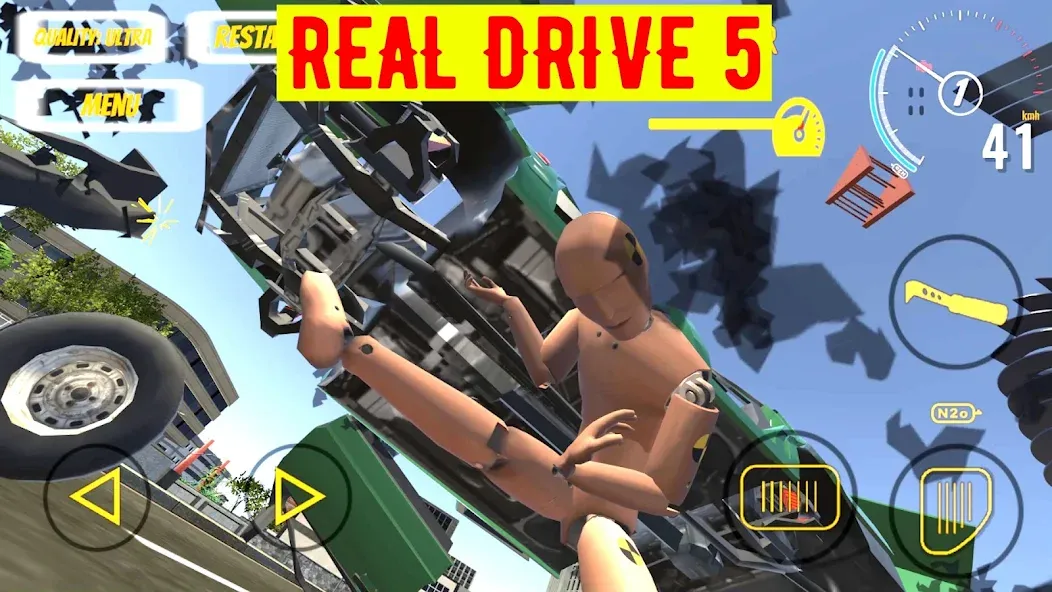 Скачать взломанную Real Drive 5 (Реал Драйв 5)  [МОД Unlocked] — стабильная версия apk на Андроид screen 1