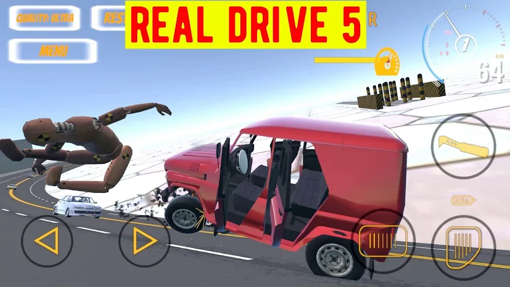 Скачать взломанную Real Drive 5 (Реал Драйв 5)  [МОД Unlocked] — стабильная версия apk на Андроид screen 5