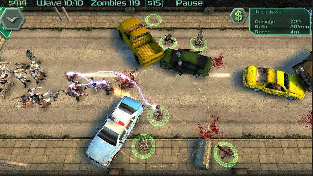 Взломанная Zombie Defense (Зомби Дефенс)  [МОД Unlimited Money] — полная версия apk на Андроид screen 4