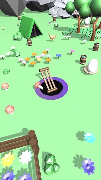 Скачать взломанную Hole Vacuum 3D (Хол Вакуум 3Д)  [МОД Unlimited Money] — полная версия apk на Андроид screen 5