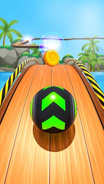 Скачать взломанную Rolling Ball Game Hop Ball Run (Гоинг Боллс Гейм)  [МОД Unlimited Money] — стабильная версия apk на Андроид screen 1