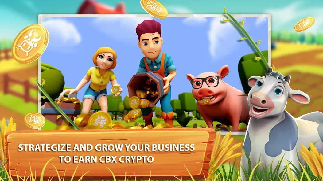 Скачать взломанную CropBytes: A Crypto Farm Game (КропБайтс)  [МОД Все открыто] — стабильная версия apk на Андроид screen 2