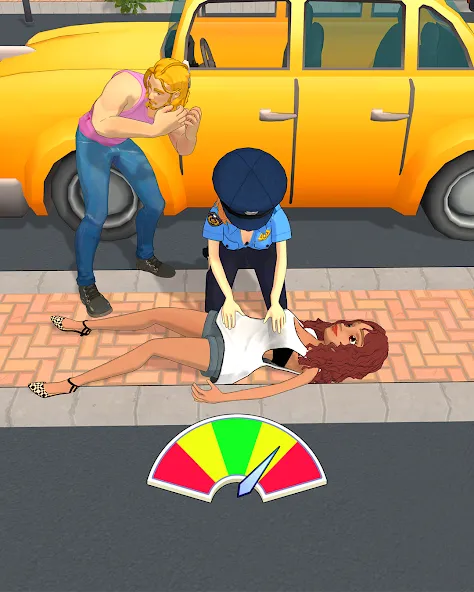 Взломанная Car Cops (Кар Копс)  [МОД Меню] — полная версия apk на Андроид screen 2