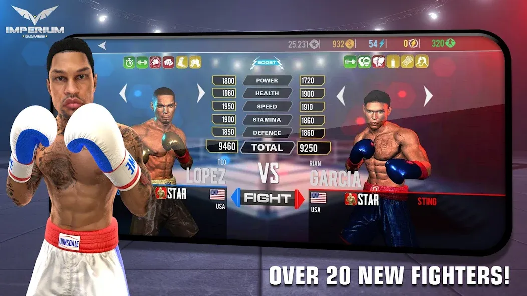 Взломанная Boxing — Fighting Clash (Боксинг)  [МОД Много денег] — последняя версия apk на Андроид screen 4