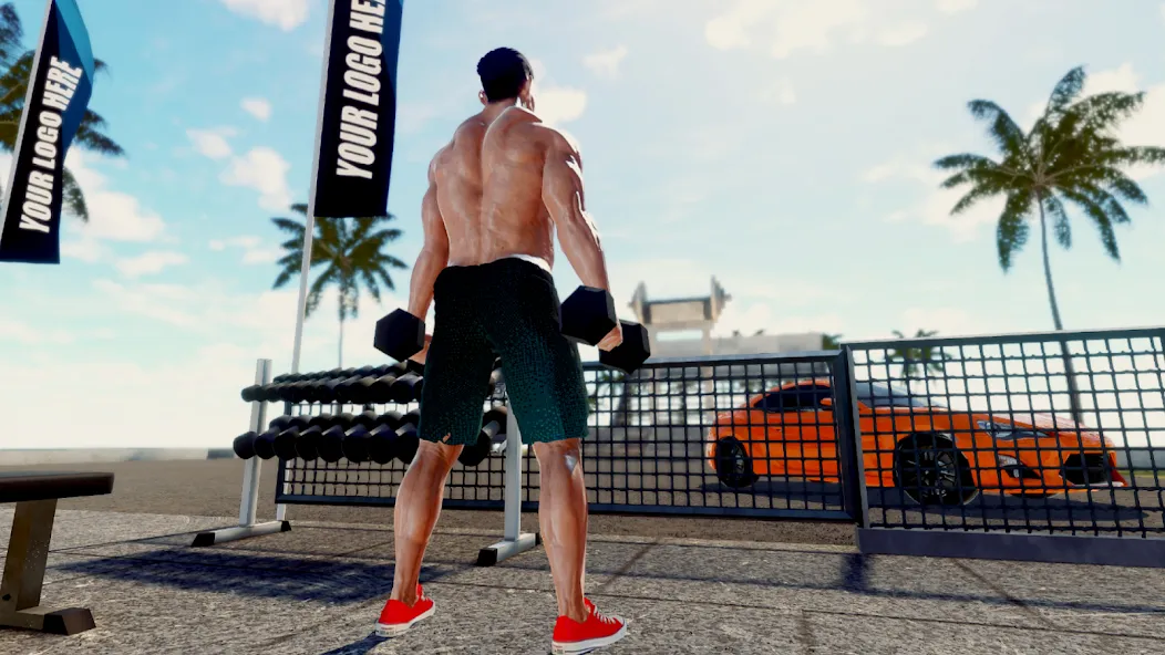 Взломанная Iron Muscle IV — GYM simulator (Айрон Масл АйВи)  [МОД Много монет] — стабильная версия apk на Андроид screen 2