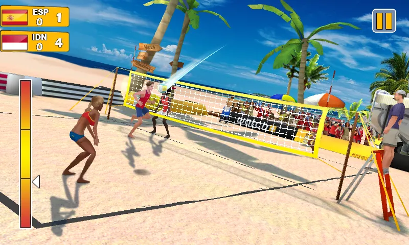 Взломанная Beach Volleyball 3D  [МОД Все открыто] — стабильная версия apk на Андроид screen 3