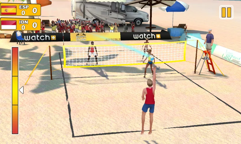 Взломанная Beach Volleyball 3D  [МОД Все открыто] — стабильная версия apk на Андроид screen 5