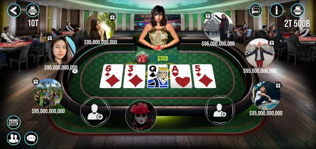 Скачать взломанную POKER FAME (ПОКЕР ФЕЙМ)  [МОД Много денег] — последняя версия apk на Андроид screen 5