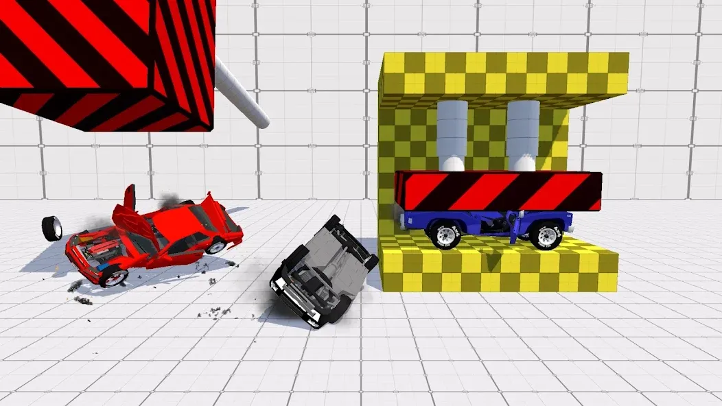 Скачать взлом Car Destruction Simulator 3D (Кар Деструкшн Симулятор 3Д)  [МОД Меню] — полная версия apk на Андроид screen 1