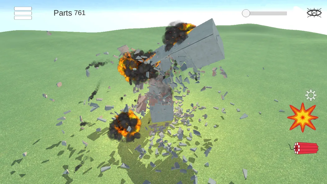 Скачать взломанную Destruction simulator sandbox  [МОД Много монет] — полная версия apk на Андроид screen 4