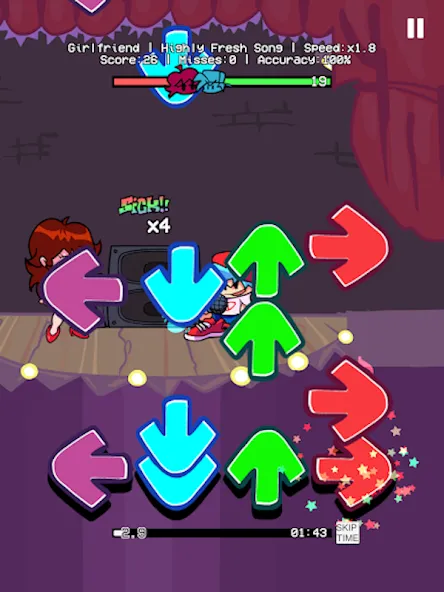 Взлом GF Heartbreaker Funk Battle (мод против девушки ФФ)  [МОД Много монет] — последняя версия apk на Андроид screen 5