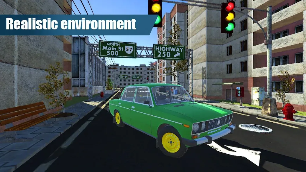 Взлом Russian Cars — USSR Version  [МОД Бесконечные монеты] — стабильная версия apk на Андроид screen 1