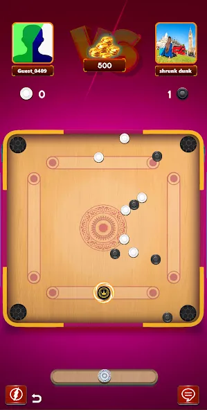 Взлом Carrom Board Clash : Pool game (Карром борд пул игра)  [МОД Меню] — полная версия apk на Андроид screen 3