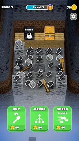 Взломанная Bounce Miner (Баунс Майнер)  [МОД Бесконечные монеты] — полная версия apk на Андроид screen 4