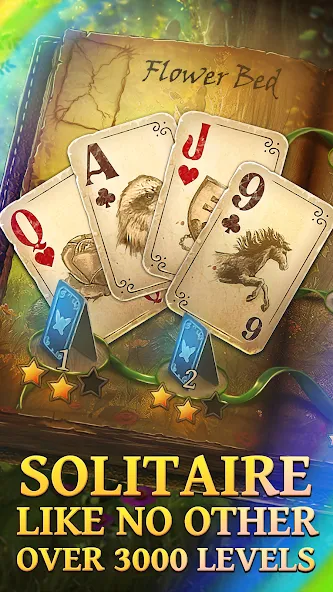 Взломанная Solitaire Fairytale (Солитер Сказка)  [МОД Unlocked] — последняя версия apk на Андроид screen 1