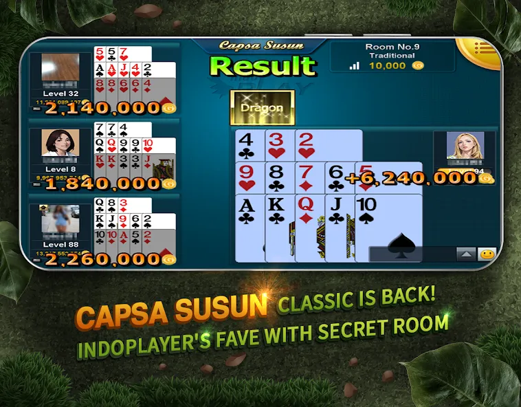 Взлом Indoplay-Capsa Domino QQ Poker (Индоплэй)  [МОД Меню] — полная версия apk на Андроид screen 2