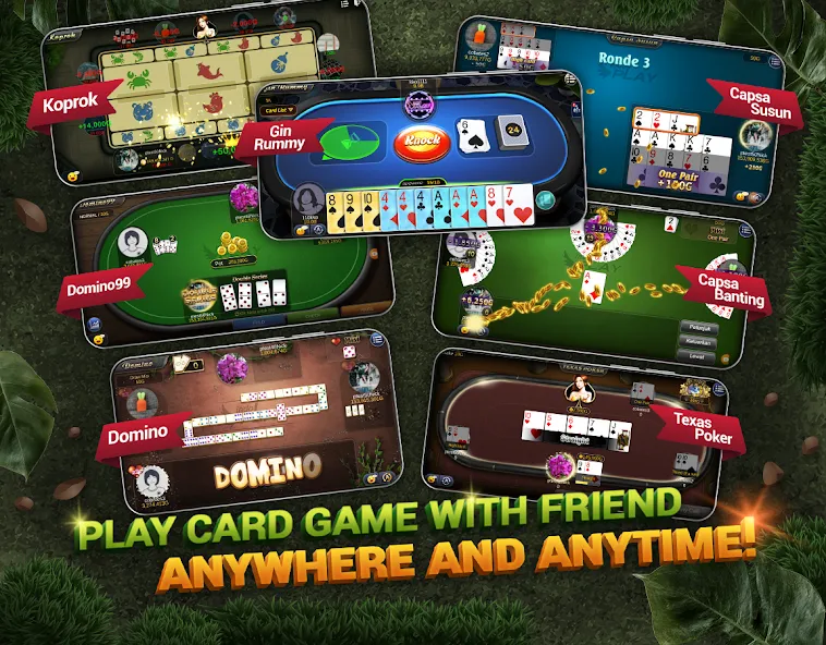 Взлом Indoplay-Capsa Domino QQ Poker (Индоплэй)  [МОД Меню] — полная версия apk на Андроид screen 4