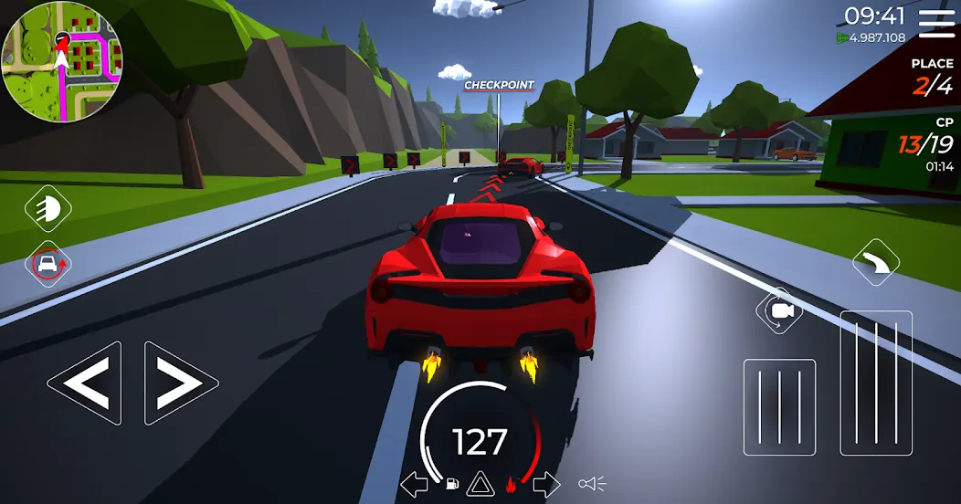 Скачать взломанную Cars LP – Extreme Car Driving (Карс ЛП)  [МОД Все открыто] — полная версия apk на Андроид screen 1