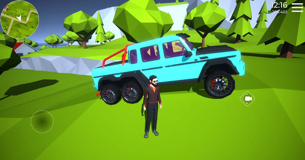 Скачать взломанную Cars LP – Extreme Car Driving (Карс ЛП)  [МОД Все открыто] — полная версия apk на Андроид screen 3