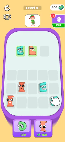 Взлом ABC Merge (ЭйБиСи Мердж)  [МОД Бесконечные деньги] — полная версия apk на Андроид screen 4