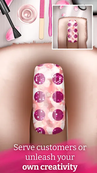 Скачать взлом Nail Art Fashion Salon Game  [МОД Menu] — стабильная версия apk на Андроид screen 3